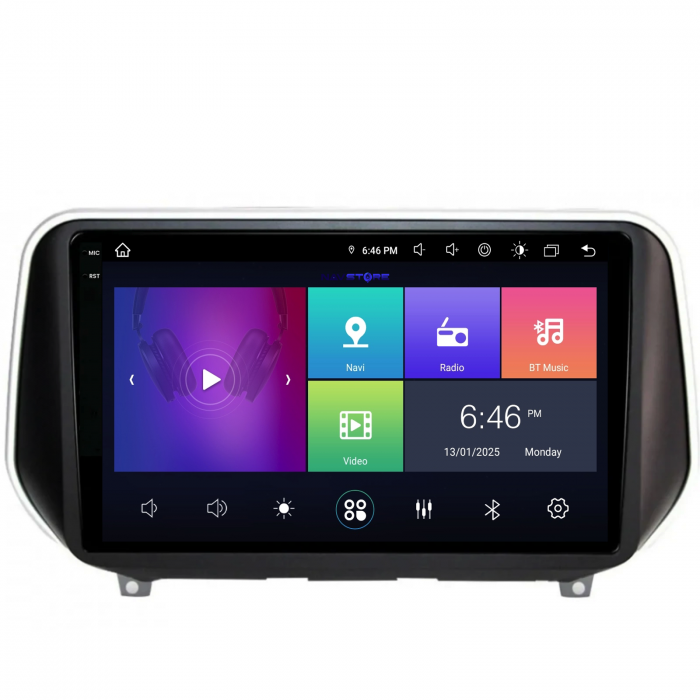 Navigatie Dedicata Hyundai SantaFe (2018-2024), 2K, 8Gb Ram, 256Gb Stocare, Carplay [7]