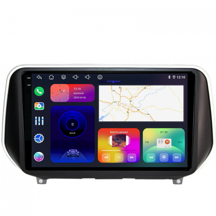 Navigatie Dedicata Hyundai SantaFe (2018-2024),QuadCore, 9Inch, 4Gb Ram, 64Gb Stocare, Carplay [6]
