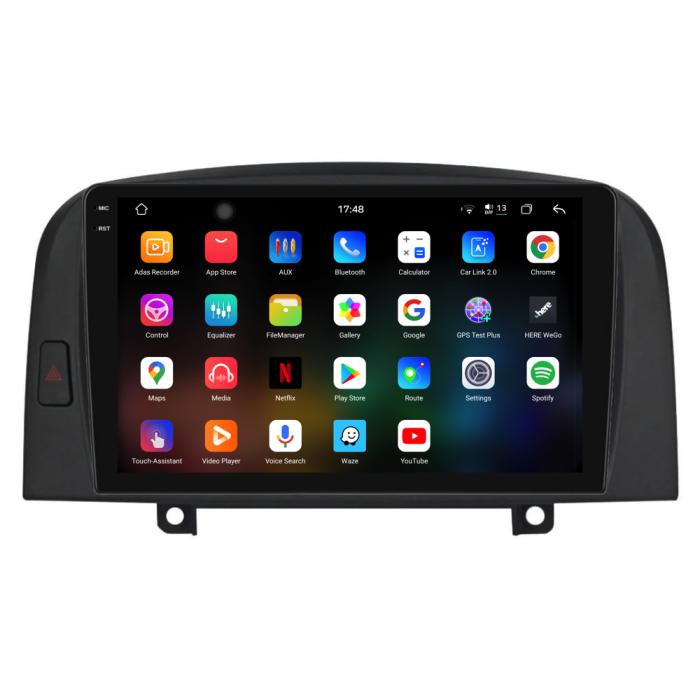 Navigatie Dedicata Hyundai Sonata (2004-2008), 2K, 12Gb Ram, 64Gb Stocare, Carplay [3]