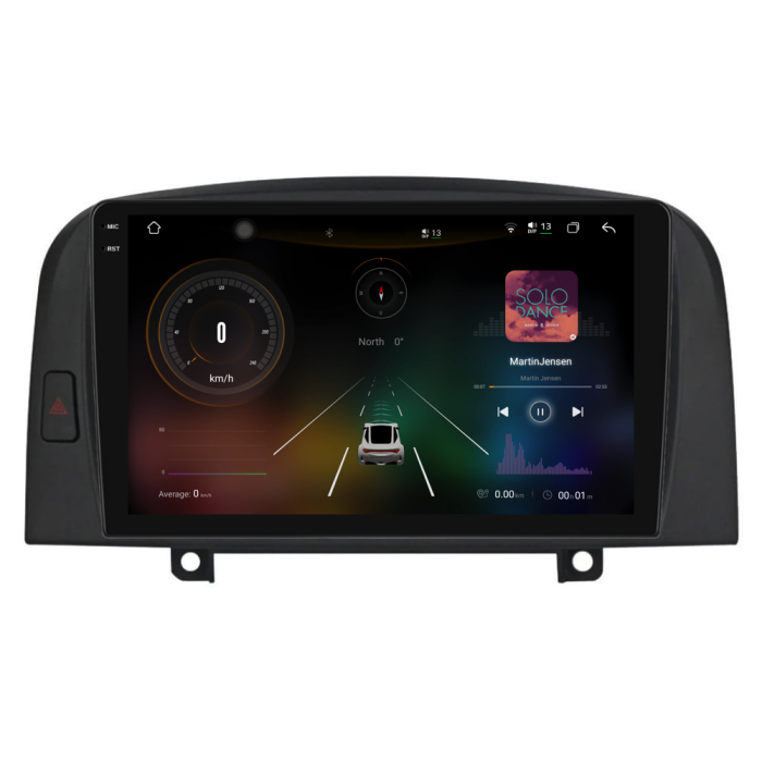 Navigatie Dedicata Hyundai Sonata (2004-2008), 2K, 12Gb Ram, 64Gb Stocare, Carplay [2]