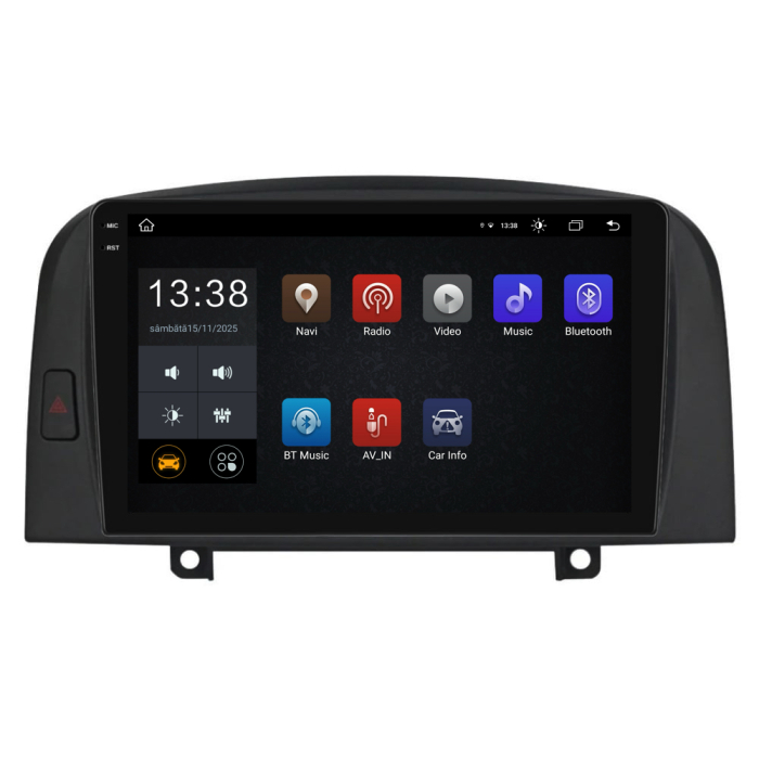 Navigatie Dedicata Hyundai Sonata (2004-2008), 2K, 4Gb Ram, 64Gb Stocare, Carplay [4]