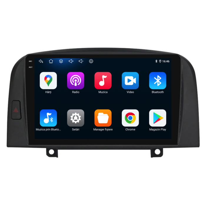 Navigatie Dedicata Hyundai Sonata (2004-2008), 9Inch, 6Gb Ram, 128Gb Stocare, Carplay [7]
