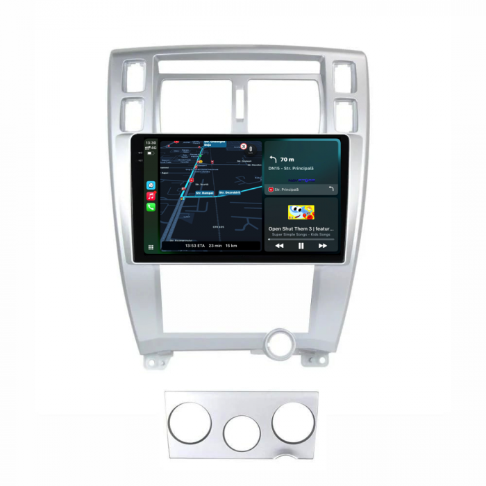 Navigatie Dedicata Hyundai Tucson (2006-2013), 9Inch, 6Gb Ram, 128Gb Stocare, Carplay [2]