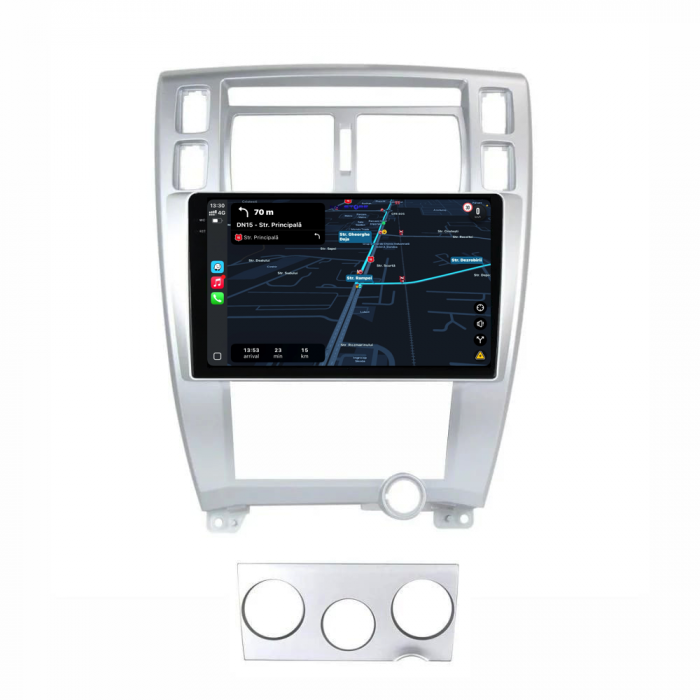 Navigatie Dedicata Hyundai Tucson (2006-2013), 9Inch, 6Gb Ram, 128Gb Stocare, Carplay [3]