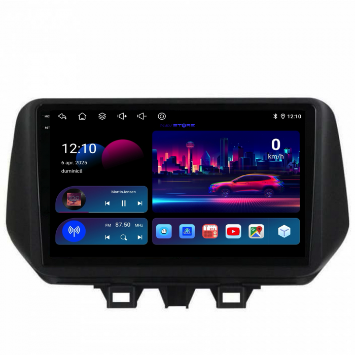 Navigatie Dedicata Hyundai Tucson (2018-2020), 9 Inch, 8Gb Ram, 256Gb stocare, Carplay [4]