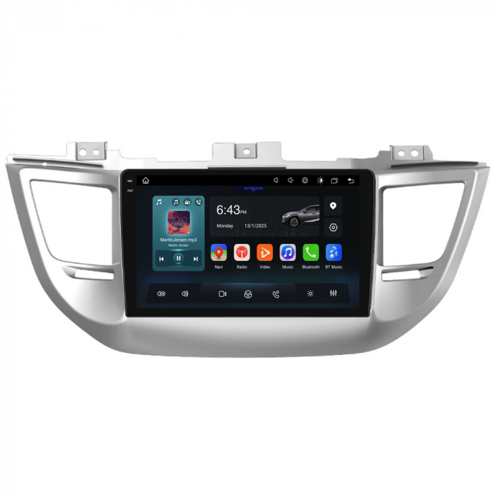 Navigatie Dedicata Hyundai Tucson, IX35 (2015-2018), 9Inch, 4Gb Ram, 64Gb Stocare, Carplay [5]