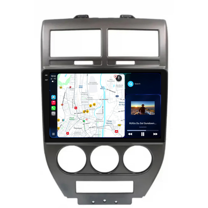 Navigatie Dedicata Jeep Compass (2006-2010), 2K, 12Gb Ram, 256Gb Stocare, Carplay [4]