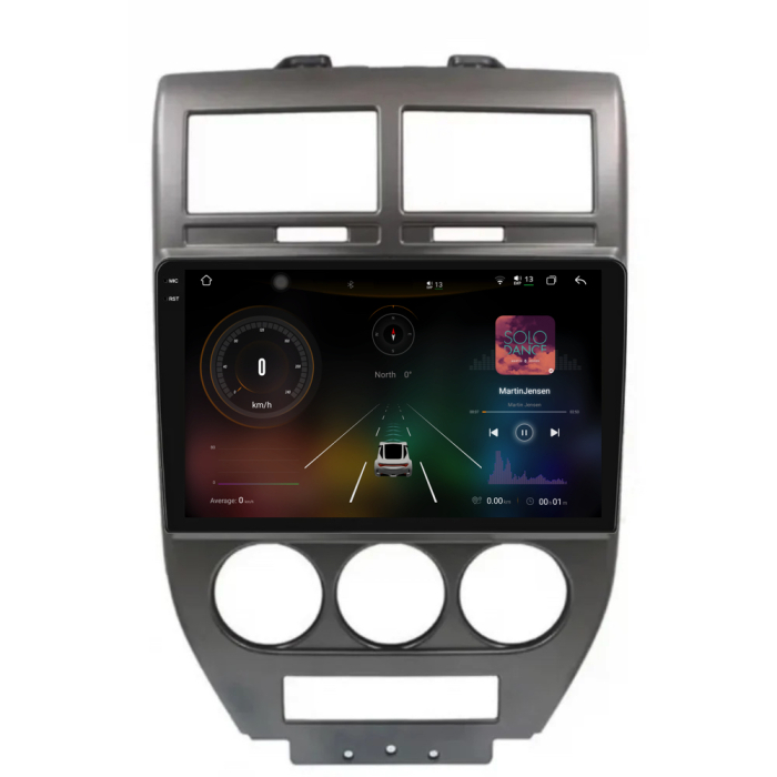 Navigatie Dedicata Jeep Compass (2006-2010), 2K, 12Gb Ram, 256Gb Stocare, Carplay [2]