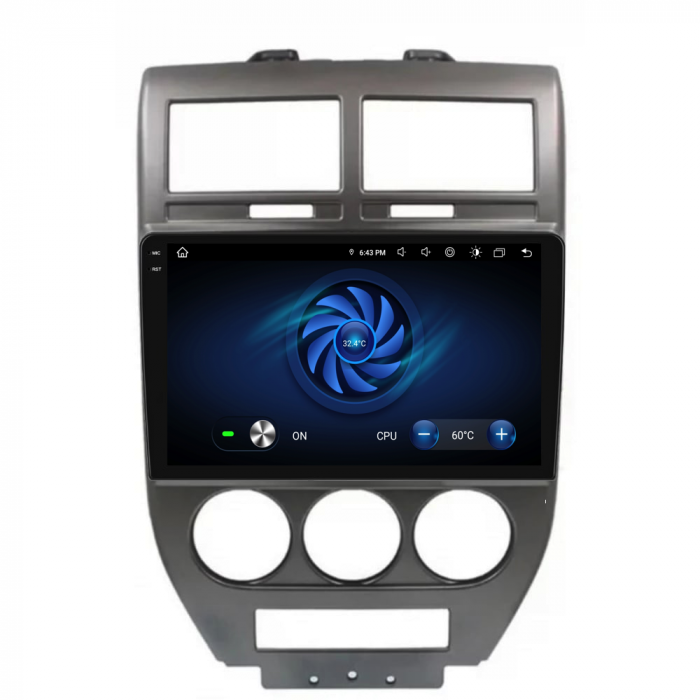 Navigatie Dedicata Jeep Compass (2006-2010),QuadCore, 9Inch, 4Gb Ram, 64Gb Stocare, Carplay [7]