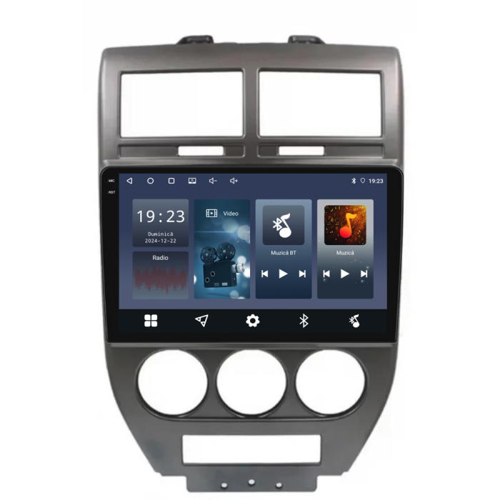 Navigatie Dedicata Jeep Compass (2006-2010),QuadCore, 9Inch, 4Gb Ram, 64Gb Stocare, Carplay [7]