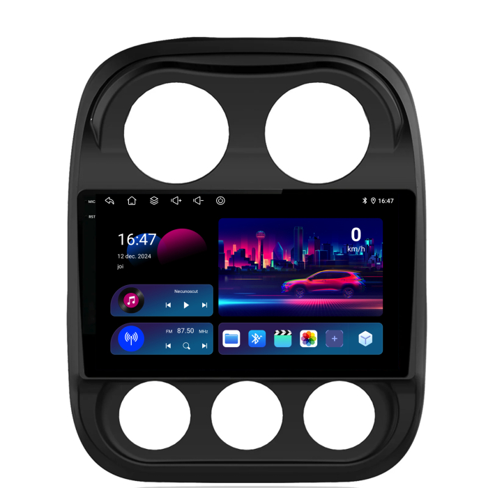 Navigatie Dedicata Jeep Compass (2010-2016), 10Inch, 4Gb Ram, 64Gb Stocare, Carplay [4]