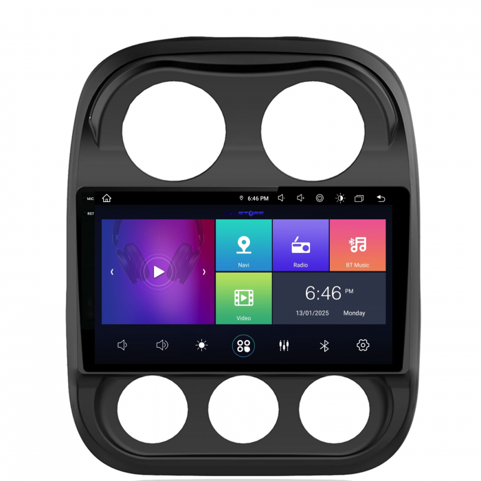 Navigatie Dedicata Jeep Compass (2010-2016), 10Inch, 8Gb Ram, 256Gb Stocare, Carplay [7]