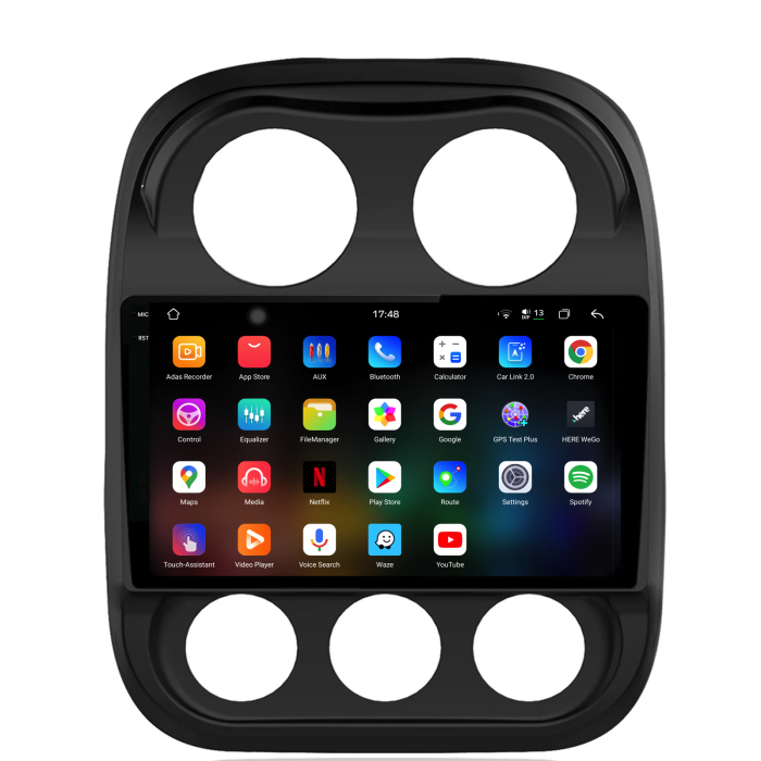 Navigatie Dedicata Jeep Compass (2010-2016), 2K, 12Gb Ram, 256Gb Stocare, Carplay [3]