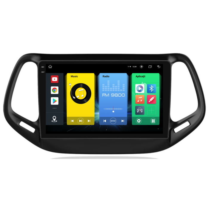 Navigatie Dedicata Jeep Compass (2016-2020), 10Inch, 6Gb Ram, 128Gb Stocare, Carplay [5]