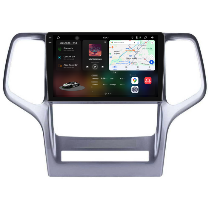 Navigatie Dedicata Jeep Grand Cherokee (2010-2014), 2K, 12Gb Ram, 256Gb Stocare, Carplay [1]