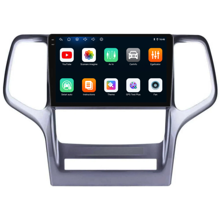 Navigatie Dedicata Jeep Grand Cherokee (2010-2014), 9Inch, 6Gb Ram, 128Gb Stocare, Carplay [5]