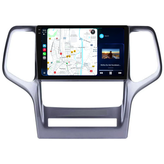 Navigatie Dedicata Jeep Grand Cherokee (2010-2014), 9Inch, 6Gb Ram, 128Gb Stocare, Carplay [2]