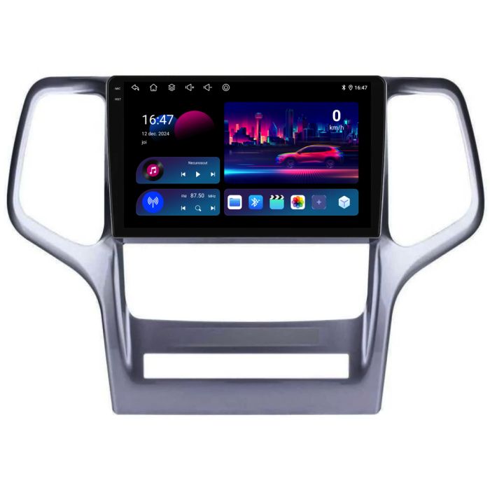 Navigatie Dedicata Jeep Grand Cherokee (2010-2014), 9Inch, 6Gb Ram, 128Gb Stocare, Carplay [4]