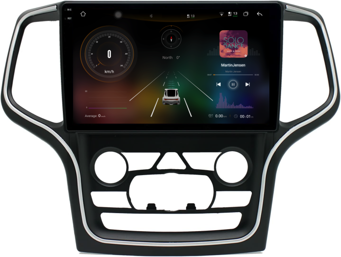 Navigatie Dedicata Jeep Grand Cherokee (2013-2020) , 2K, 12Gb Ram, 256Gb Stocare, Carplay [2]