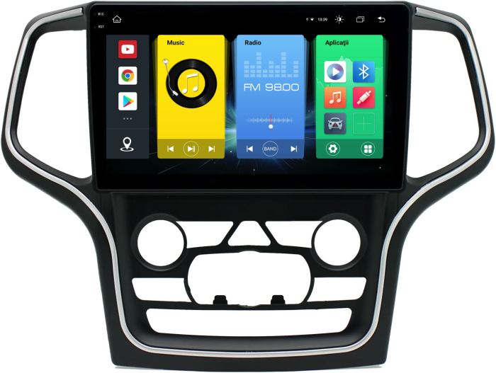 Navigatie Dedicata Jeep Grand Cherokee (2013-2020) , 2K, 8Gb Ram, 256Gb Stocare, Carplay [7]