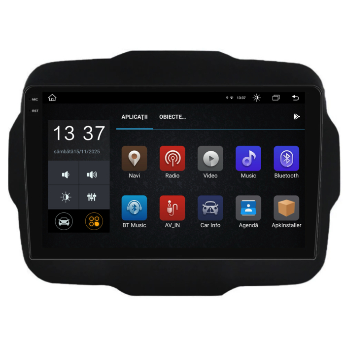 Navigatie Dedicata Jeep Renegade (2016-2020), 2K, 8Gb Ram, 256Gb Stocare, Carplay [5]