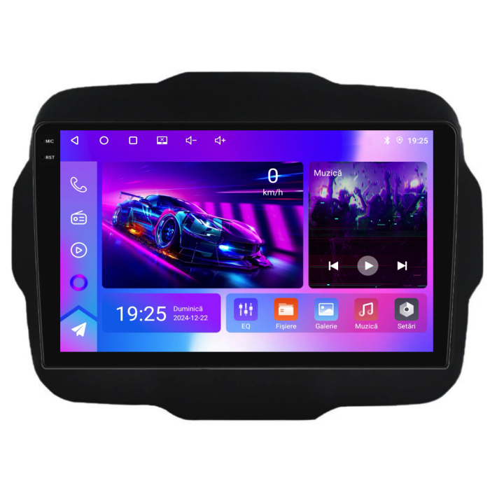 Navigatie Dedicata Jeep Renegade (2016-2020), 9Inch, 2Gb Ram, 32Gb Stocare, Carplay [9]