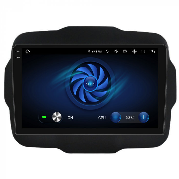 Navigatie Dedicata Jeep Renegade (2016-2020), 9Inch, 6Gb Ram, 128Gb Stocare, Carplay [7]