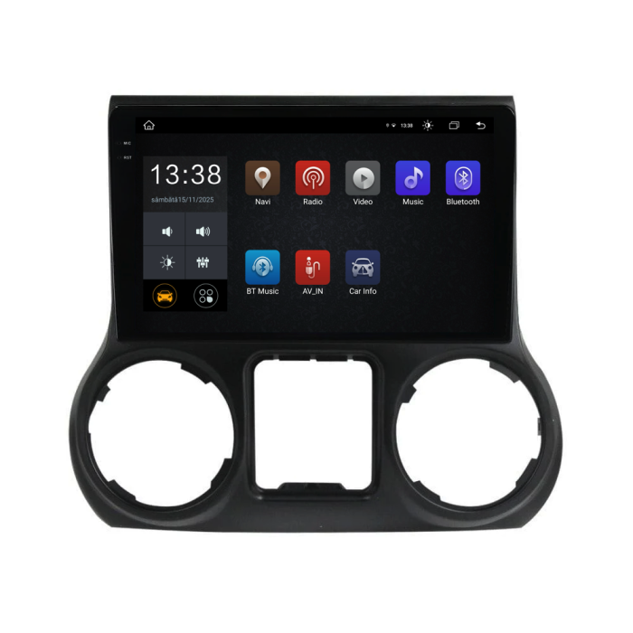 Navigatie Dedicata Jeep Wrangler (2011-2017), 2K, 8Gb Ram, 256Gb Stocare, Carplay [4]