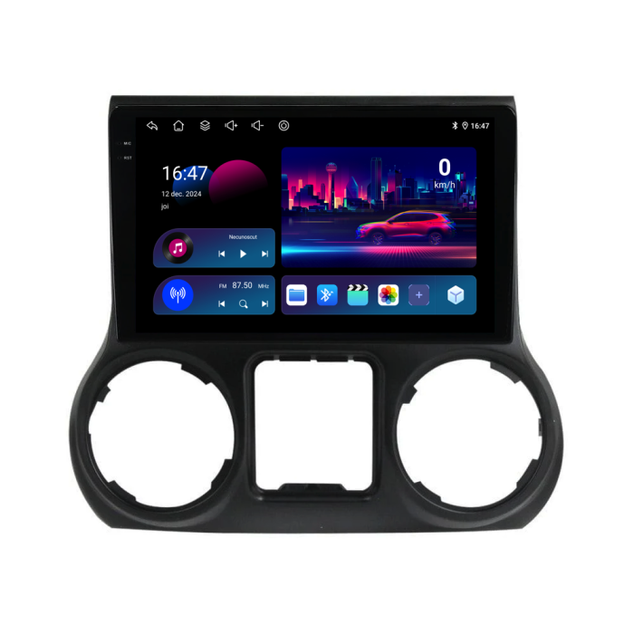 Navigatie Dedicata Jeep Wrangler (2011-2017),QuadCore, 10Inch, 4Gb Ram, 64Gb Stocare, Carplay [4]