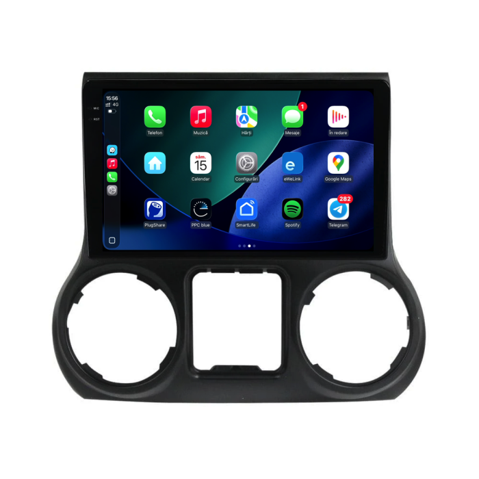 Navigatie Dedicata Jeep Wrangler (2011-2017),QuadCore, 10Inch, 4Gb Ram, 64Gb Stocare, Carplay [3]