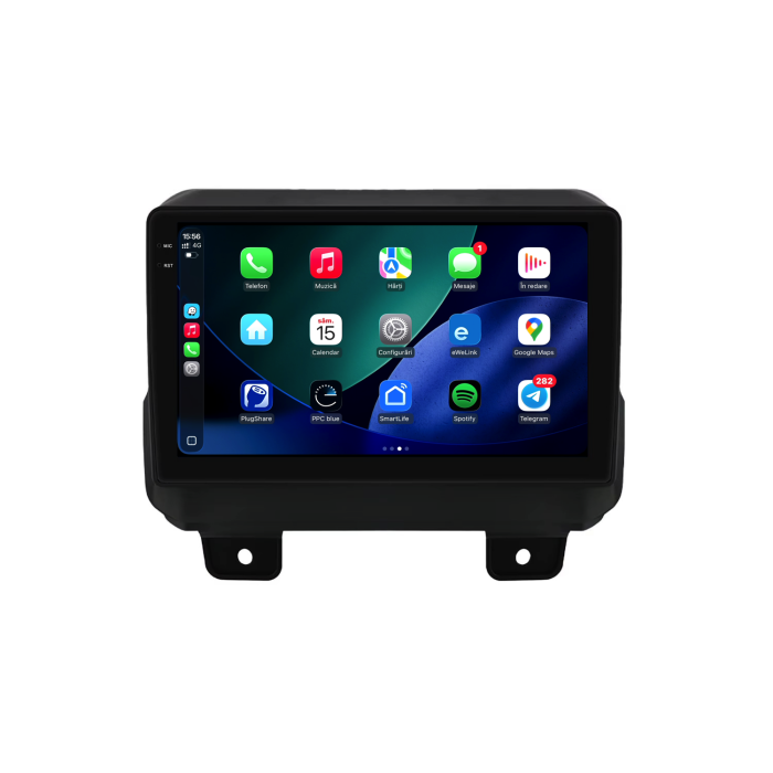Navigatie Dedicata Jeep Wrangler 4 (2018-2022), 9Inch, 2Gb Ram, 32Gb Stocare, Carplay [3]