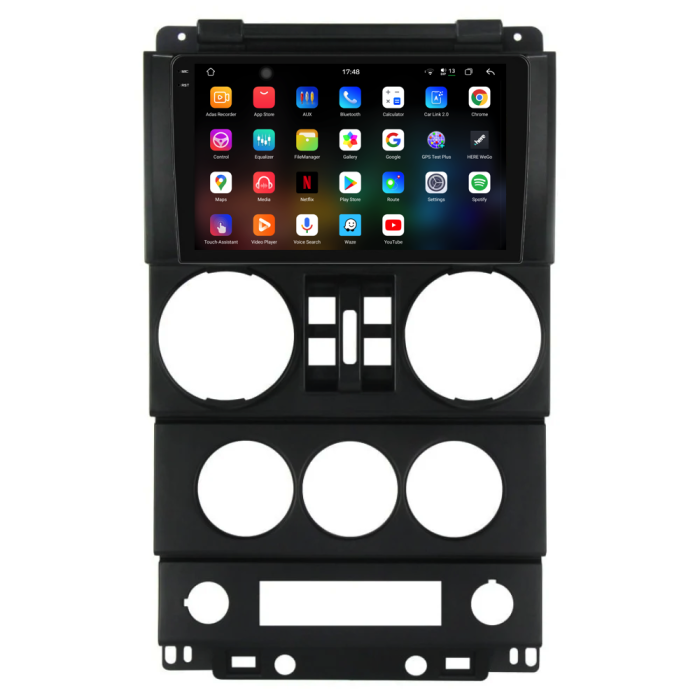 Navigatie Dedicata Jeep Wrangler Rubicon (2008-2010), 2K, 12Gb Ram, 64Gb Stocare, Carplay [3]