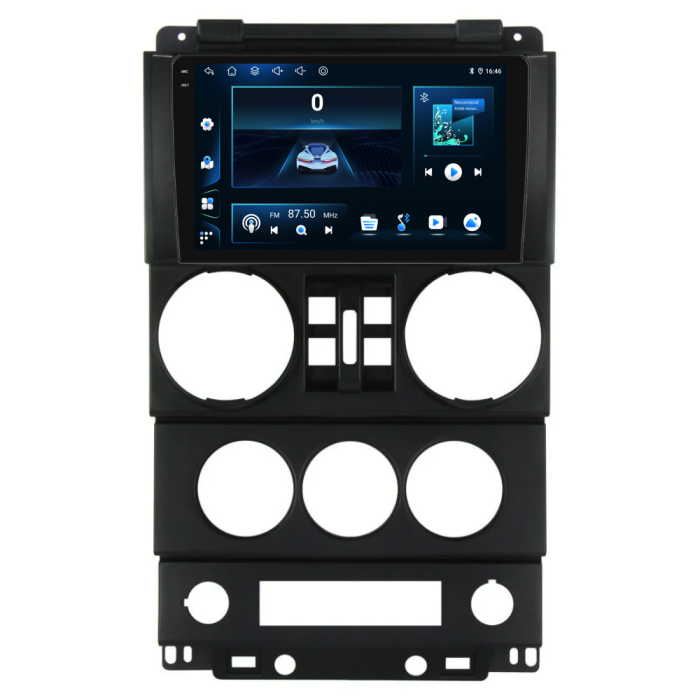 Navigatie Dedicata Jeep Wrangler Rubicon (2008-2010), 9Inch, 4Gb Ram, 64Gb Stocare, Carplay [5]