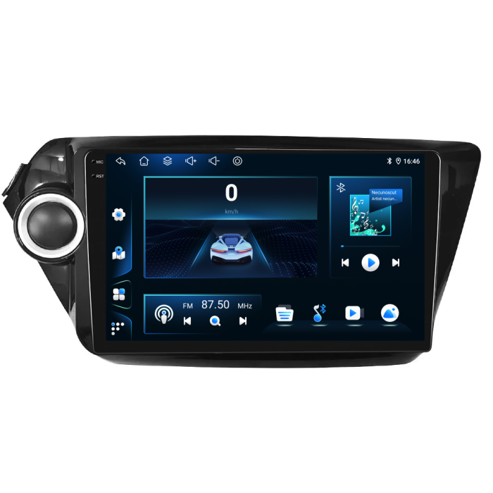 Navigatie Dedicata Kia Rio (2011-2016), 9Inch, 6Gb Ram, 128Gb Stocare, Carplay [5]