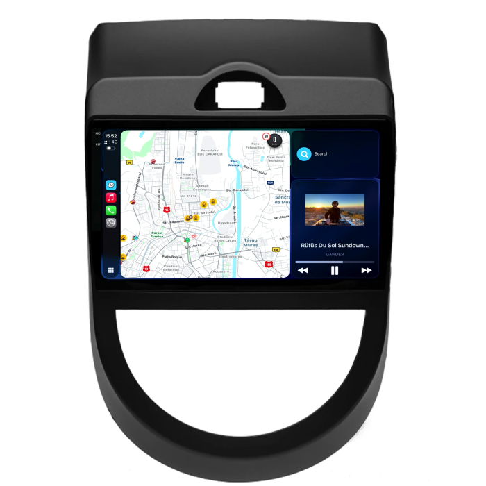 Navigatie Dedicata Kia Soul (2009-2013), 9 Inch, 2Gb Ram, 32Gb Stocare, Android Auto, Carplay [2]