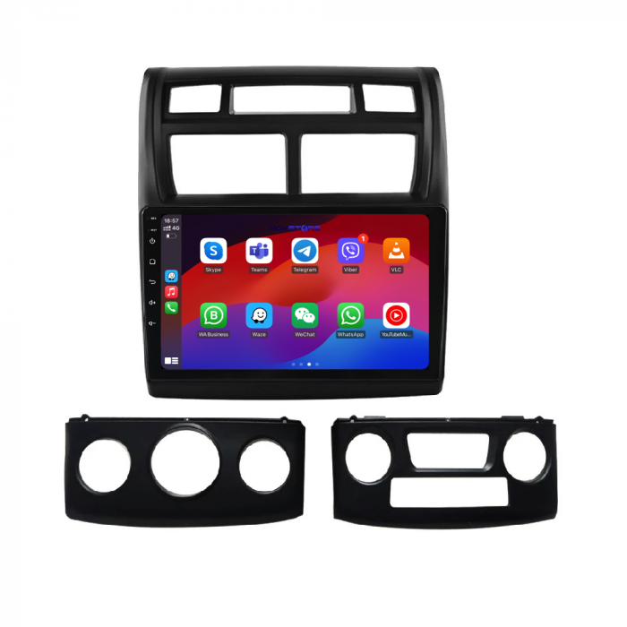 Navigatie Dedicata Kia Sportage (2004-2010), 9Inch, 8Gb Ram, 256Gb Stocare, Carplay [4]