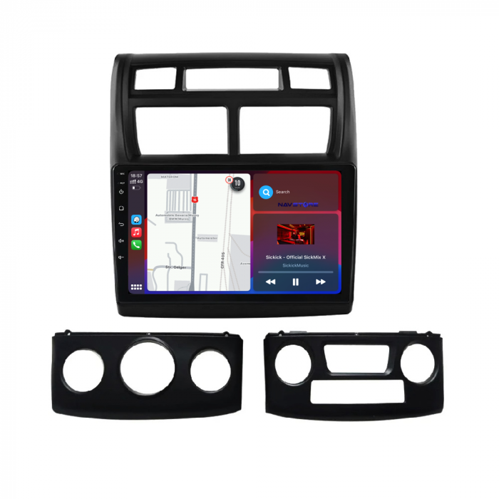 Navigatie Dedicata Kia Sportage (2004-2010), 9Inch, 8Gb Ram, 256Gb Stocare, Carplay [3]