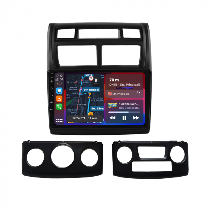 Navigatie Dedicata Kia Sportage (2004-2010), 9Inch, 8Gb Ram, 256Gb Stocare, Carplay [2]