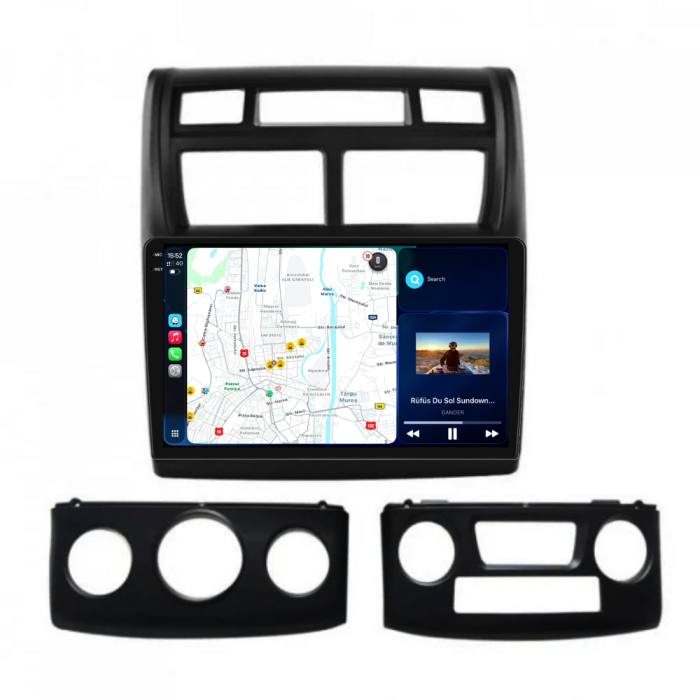 Navigatie Dedicata Kia Sportage (2004-2010),QuadCore, 9Inch, 4Gb Ram, 64Gb Stocare, Carplay [2]