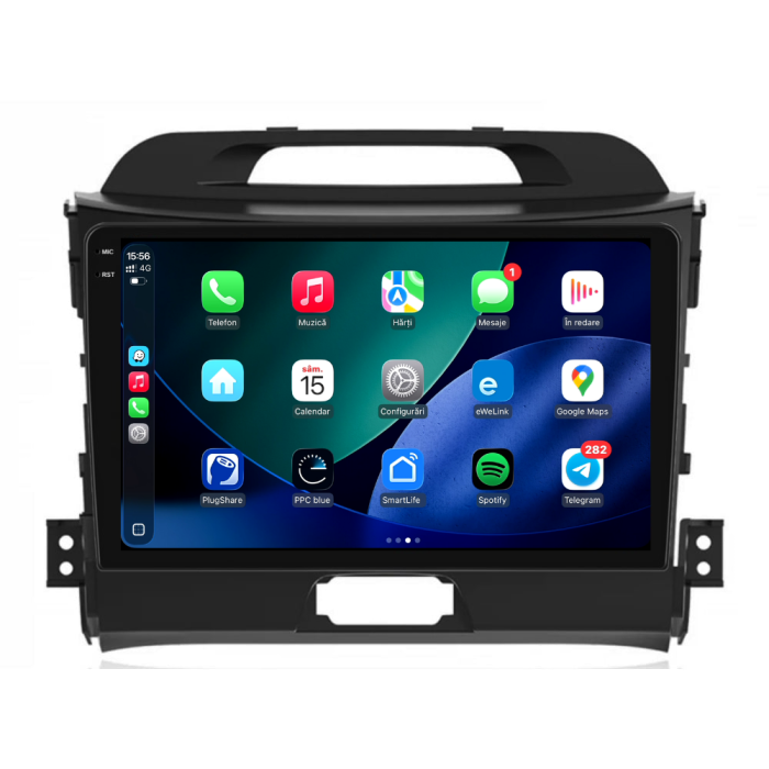 Navigatie Dedicata Kia Sportage (2010-2016), 2K, 12Gb Ram, 256Gb Stocare, Carplay [5]