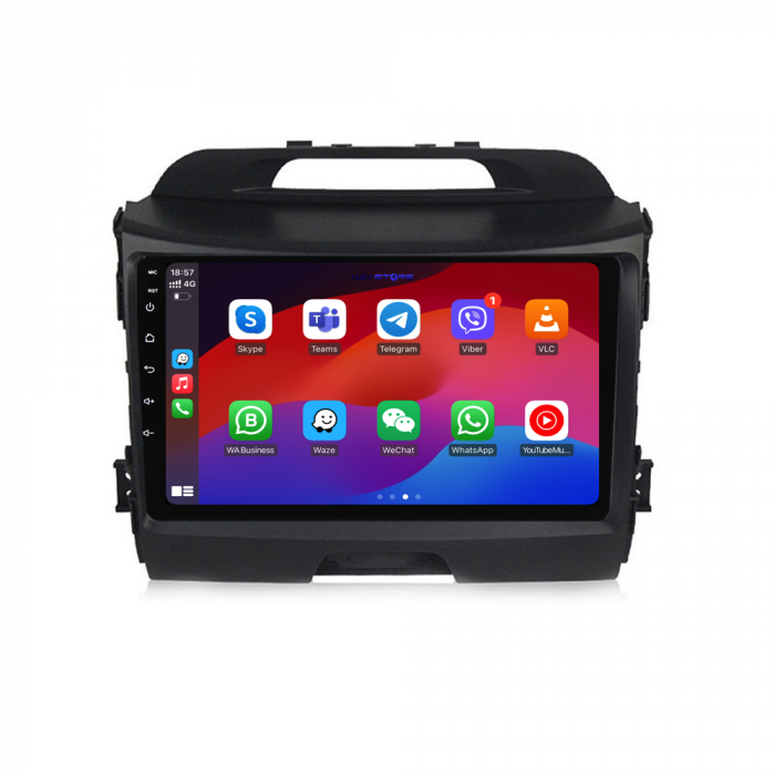Navigatie Dedicata Kia Sportage (2010 - 2016), 9Inch, 1Gb Ram, 32Gb Stocare, Carplay [4]