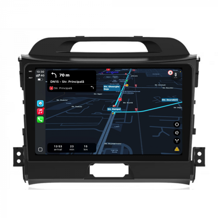 Navigatie Dedicata Kia Sportage (2010-2016), 2K, 4Gb Ram, 64Gb Stocare, Carplay [3]