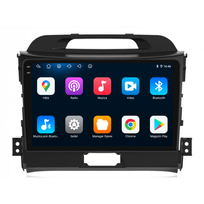 Navigatie Dedicata Kia Sportage (2010-2016), 9Inch, 4Gb Ram, 64Gb Stocare, Carplay [5]