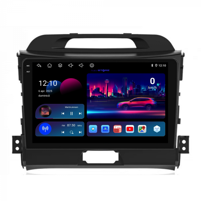 Navigatie Dedicata Kia Sportage (2010-2016), 2K, 4Gb Ram, 64Gb Stocare, Carplay [4]