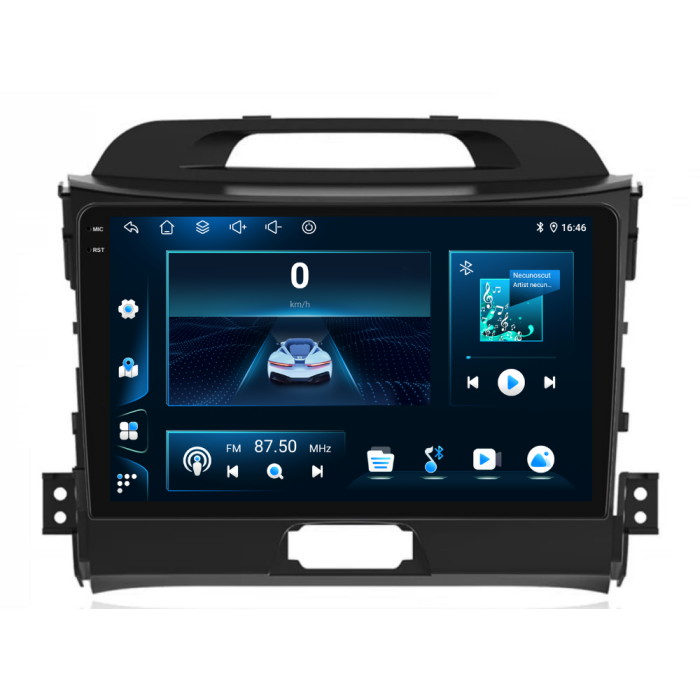 Navigatie Dedicata Kia Sportage (2010-2016), 9Inch, 6Gb Ram, 128Gb Stocare, Carplay [7]