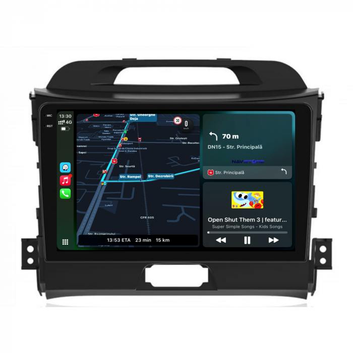 Navigatie Dedicata Kia Sportage (2010-2016), 2K, 12Gb Ram, 256Gb Stocare, Carplay [3]