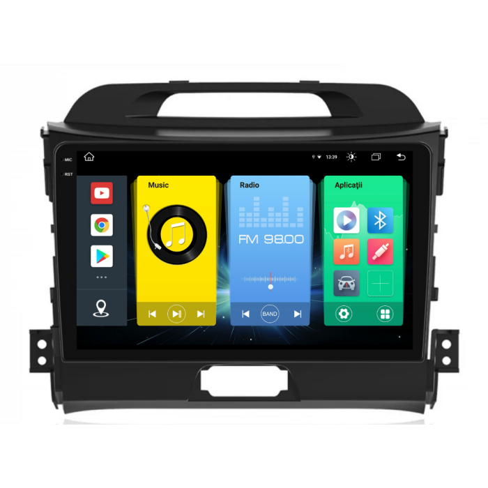 Navigatie Dedicata Kia Sportage (2010-2016), 9Inch, 8Gb Ram, 256Gb Stocare, Carplay [7]