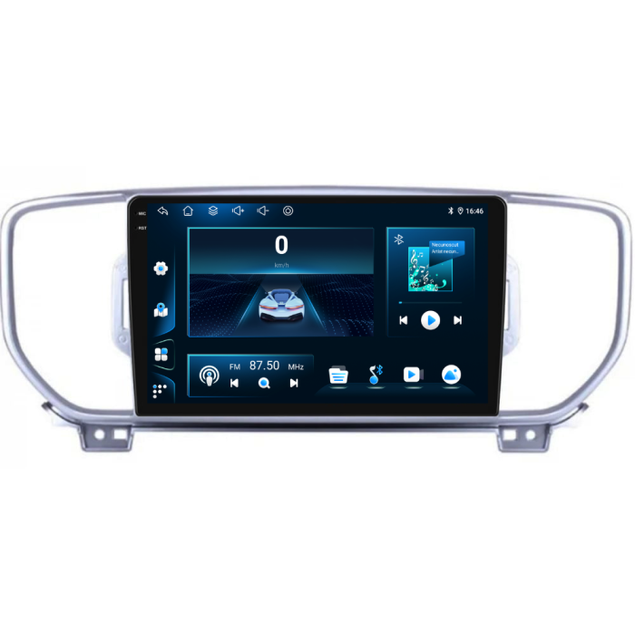 Navigatie Dedicata Kia Sportage (2016-2020), 9Inch, 6Gb Ram, 128Gb Stocare, Carplay [7]