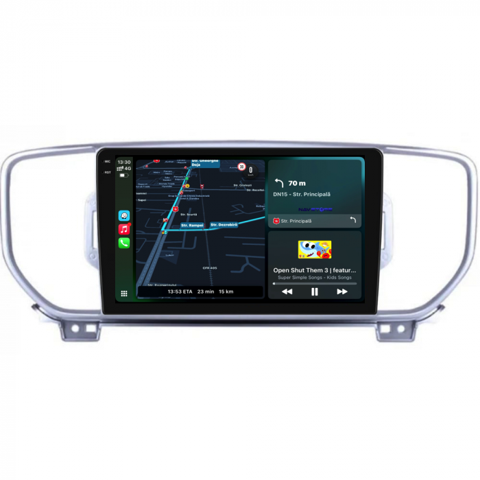 Navigatie Dedicata Kia Sportage (2016-2020), 9Inch, 8Gb Ram, 256Gb Stocare, Carplay [2]