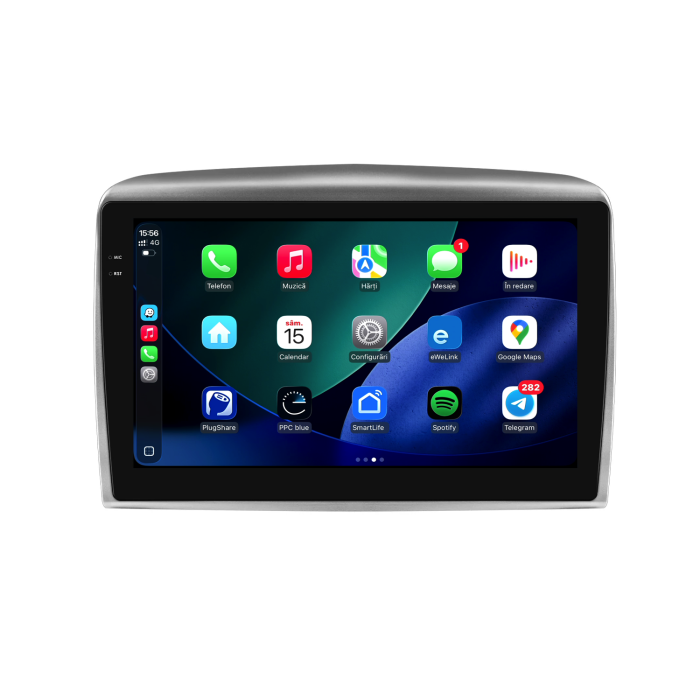 Navigatie Dedicata Lancia Ypsilon (2006-2011), 9Inch, 8Gb Ram, 256Gb Stocare, Carplay [3]